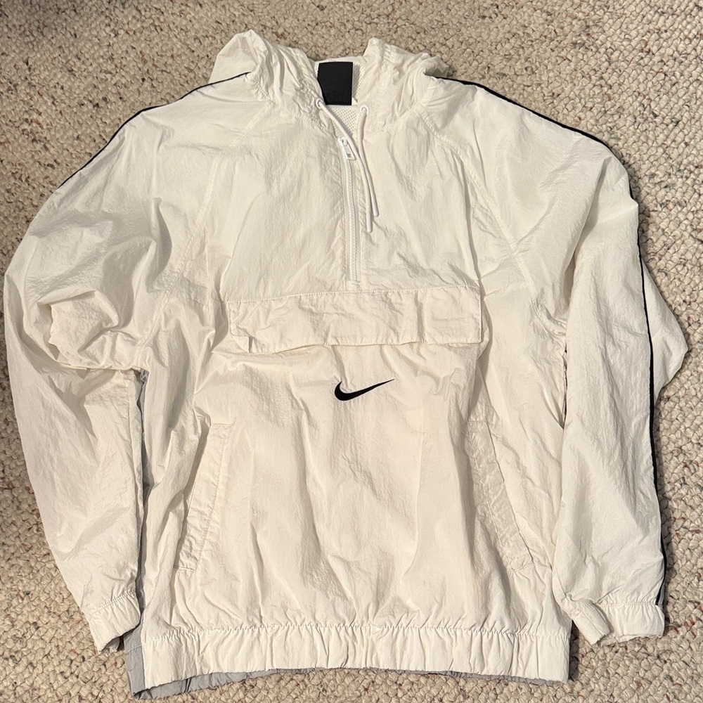 Nike Men's Off-White Windbreaker Jacket